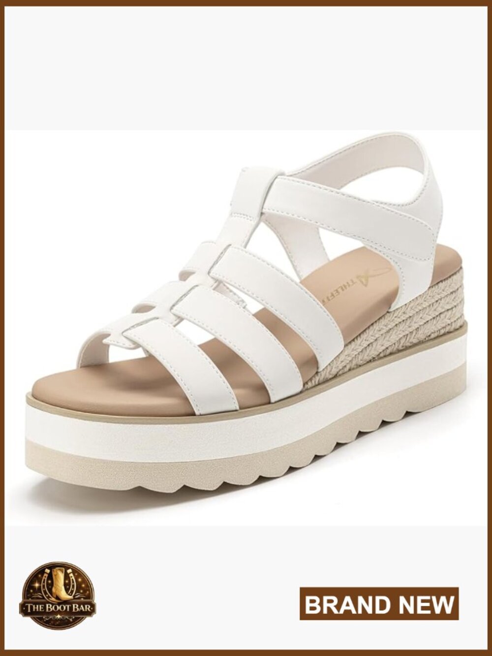 Espadrille Low Wedge Sandals for Women Comfortable Casual Open Toe Platform